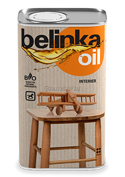 Просочувальний засіб для меблів Belinka Oil Interier, 0,5 л, безбарвний, полуглянцевый 83730 фото