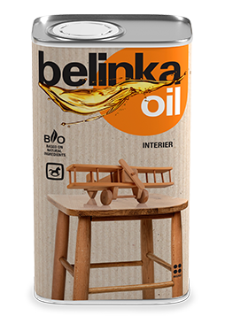 Пропиточное средство для мебели Belinka Oil Interier, 0,5 л, бесцветный, полуглянцевый 83730 фото