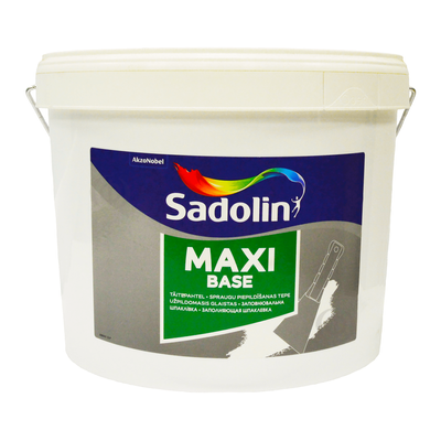 Шпаклёвка заполняющая Sadolin Maxi Base, серый, 10 л., матовый 89960 фото